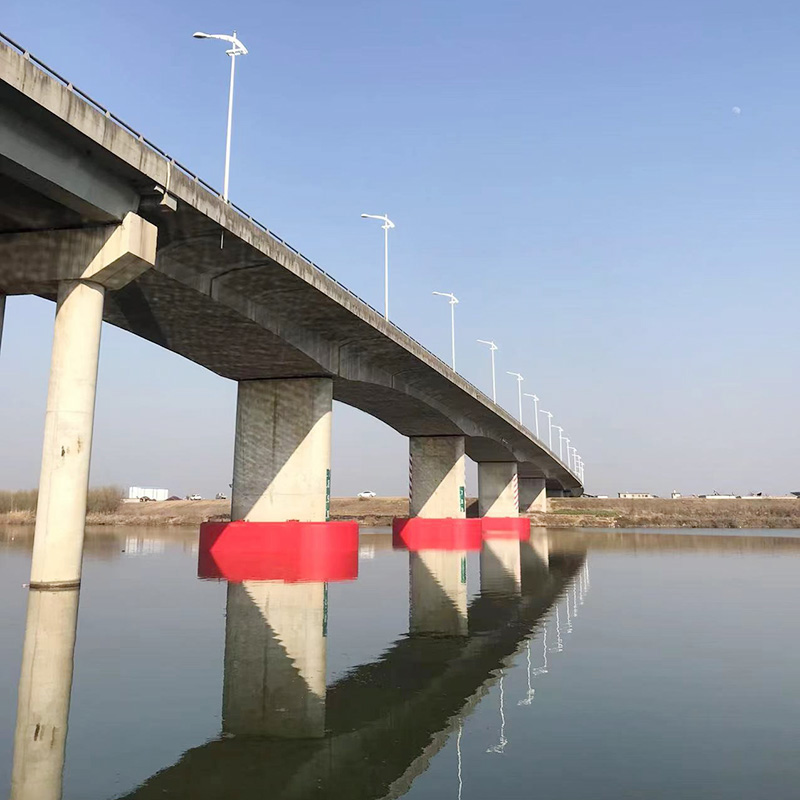 安徽阜陽潁上二橋防撞設施