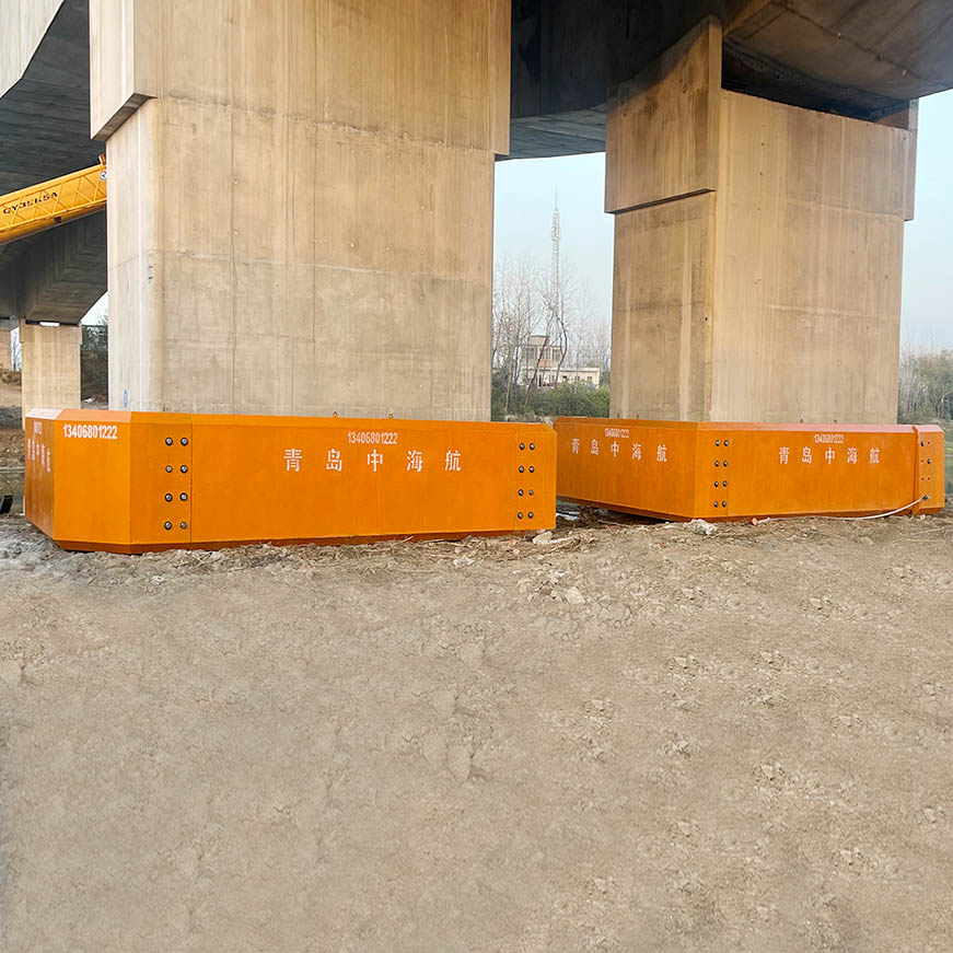 自浮式橋梁防撞設施