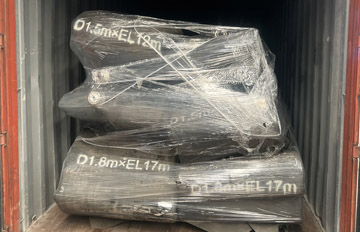 1.8*17m氣囊出口發貨