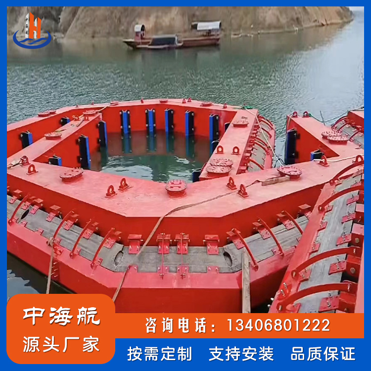 自浮式橋梁防撞設施